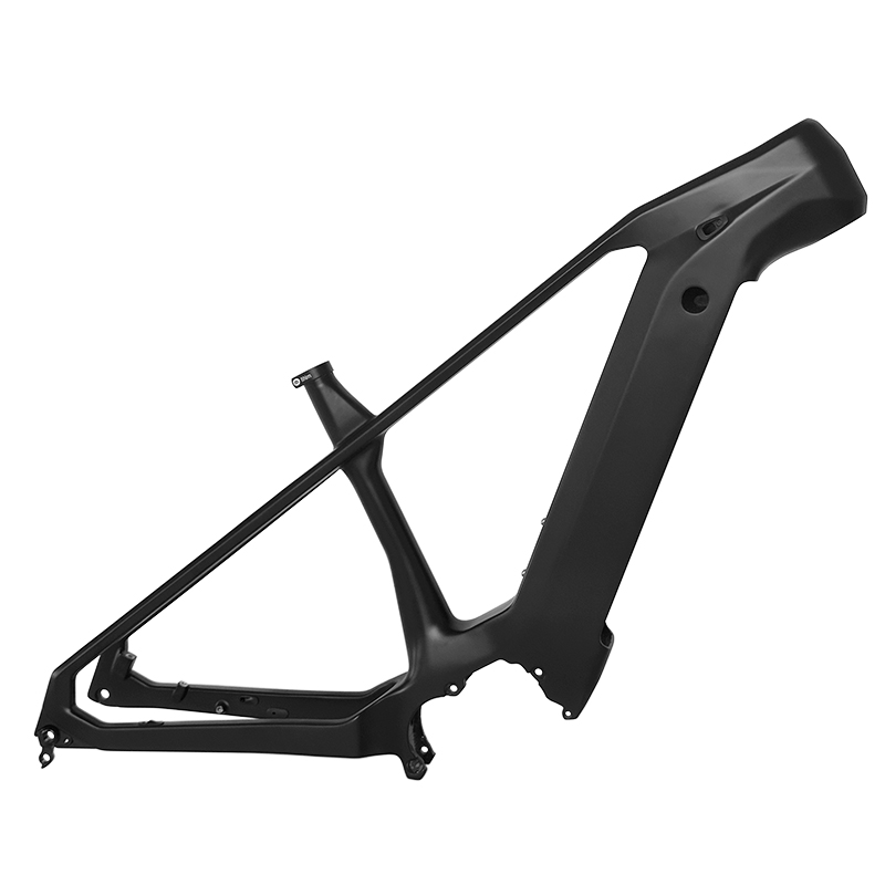 Cadre en carbone E-MTB 29 pouces pour moteur Bafang M510/M600